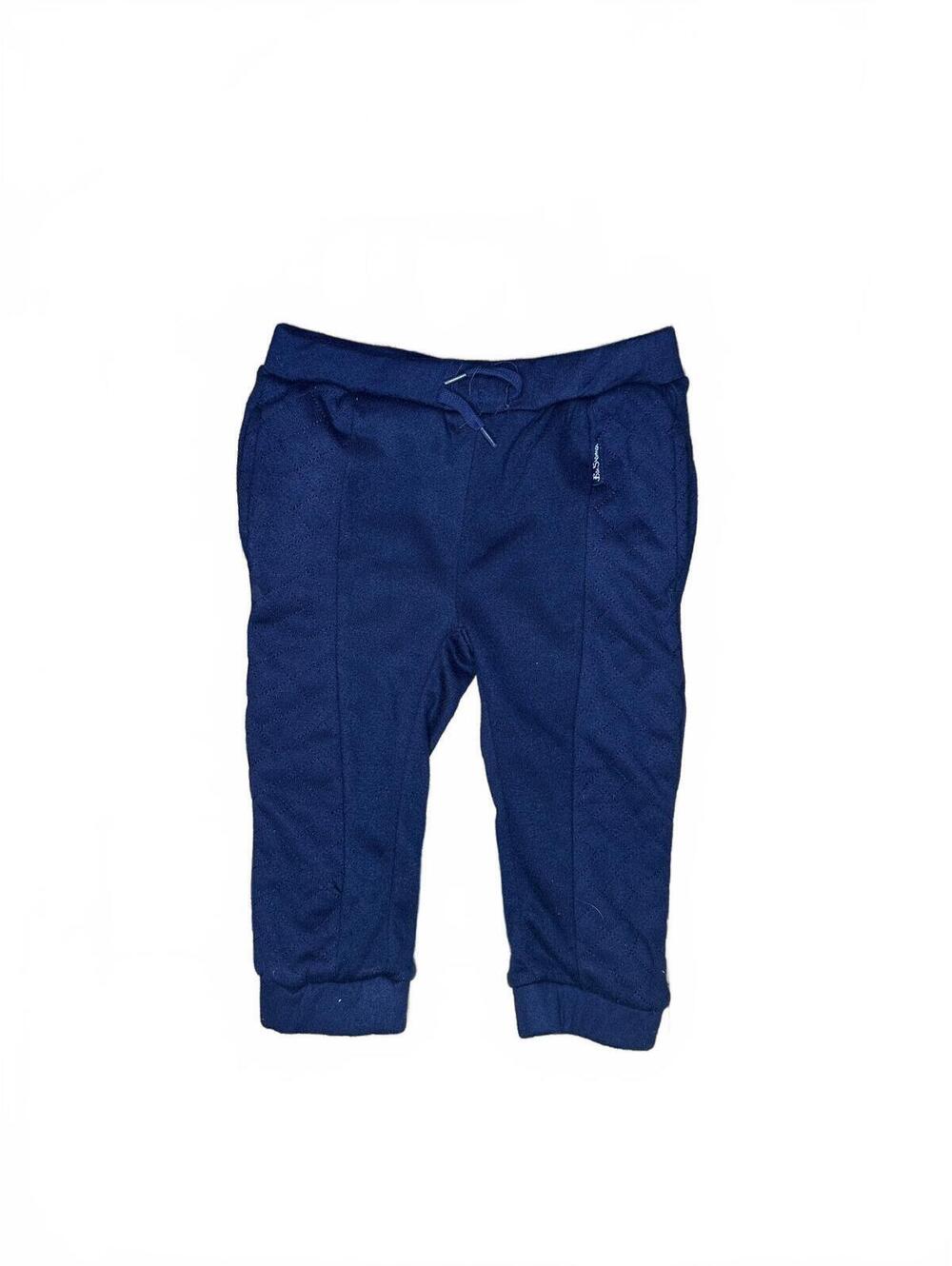 Ben Sherman Navy Cuffed Baby Jogger Pants 18M